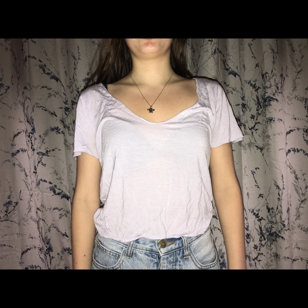 Urban Outfitters Light Purple Shirt - Size S